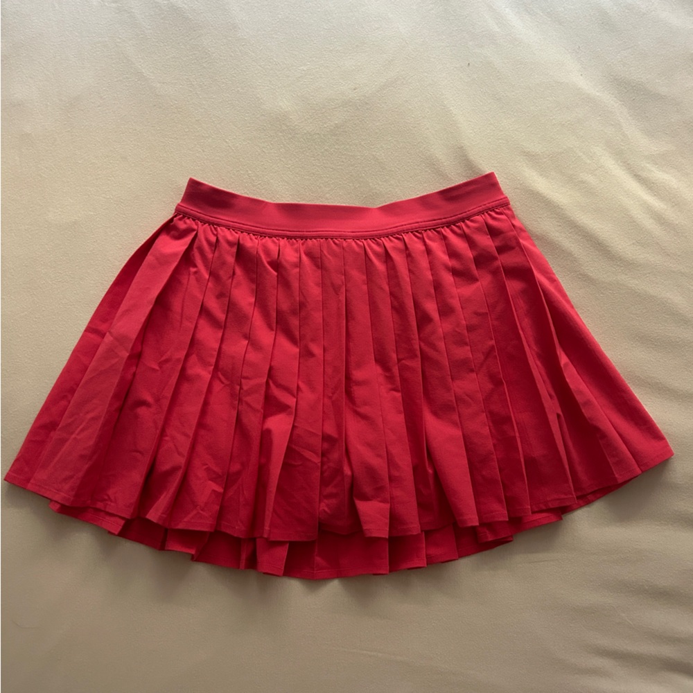 Lululemon High-Rise Pleated Tennis Skirt Glaze Pink, size 6.